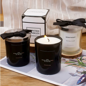 Bougies parfumées de luxe Beeman Cire de soja Huiles parfumées Aromathérapie Bougies parfumées - Product Image 6