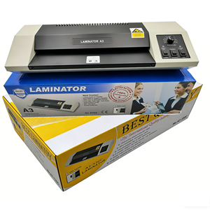 8309 #   Plastifieuse <span class=keywords><strong>à</strong></span> corps métallique pour photos <span class=keywords><strong>ou</strong></span> documents A3/A4, format papier A5 pour plastification de photos <span class=keywords><strong>ou</strong></span> de documents - Product Image 3