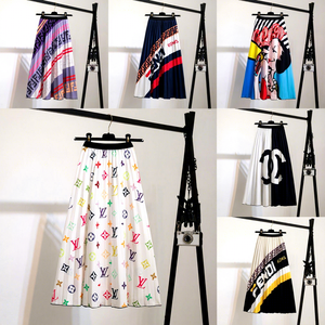 Vestido Floral de Verano para <span class=keywords><strong>Mujer</strong></span>, Vestido Largo Casual Elegante con Pliegues, Vestido Largo Floral Elegante para <span class=keywords><strong>Mujer</strong></span> - Product Image 3