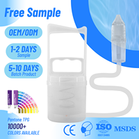Aspirateur nasal en silicone pour bébé, échantillon gratuit, fabrication de produits pour bébés