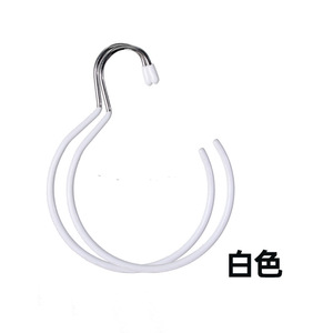 Kim loại PVC tráng Tie khăn lưu trữ giá không trượt Vòng vòng móc hijab phụ kiện Muslim hijab khăn móc - Product Image 6