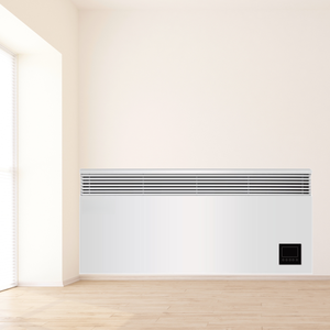 רדיאטור חימום חשמלי קל, חימום מהיר התרמוסטטי בגימור לבן מלוטש - Product Image 3