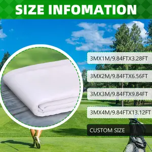 Double Layer Durable Golf Simulator Impact Projector Screen Home Indoor Golf Impact Screen