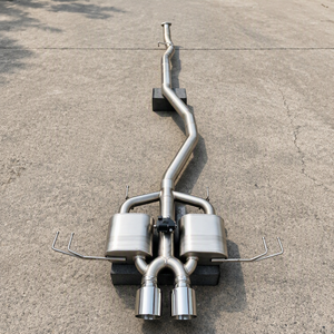 ท่อไอเสียแบบวาล์วทรอนิกส์ TLS ขนาด <span class=keywords><strong>3</strong></span> นิ้ว สำหรับ Honda Civic X Type-R FK8 2.0T ระบบไอเสียแบบวาล์วเคลือบผิวแซนด์บลาสต์ พร้อมปลายท่อสามทาง - Product Image 4