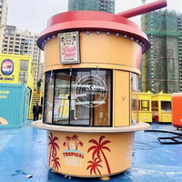 2025 chariot de vente de nourriture de rue mobile en forme de fruit, remorque de vente de nourriture de kiosque de fruits mobile à vendre