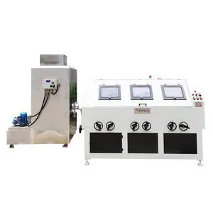 JUHUA Pipe Buffing/Grinding environmental Polishing Machine for Stainless Steel Round Tube