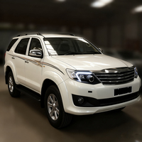 Feux de voiture KGKB pour Toyota Fortuner 2011-2015, ensemble de phares avant, mise à niveau LED, lentille de projecteur, installation facile, accessoires