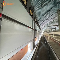 Système de cages à poulets de type H personnalisé pour élevage commercial de poulets de chair, équipement avicole automatique