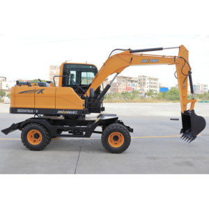 Escavadeira de rodas JGM9075L de <span class=keywords><strong>8</strong></span> toneladas, nova escavadeira hidráulica de rodas para venda, máquinas de terraplenagem da China - Product Image 1