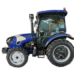 Harga traktor pertanian mesin pertanian, 70hp 80hp 90hp 100hp 4wd China 70hp