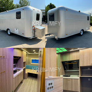 China OEM Commercial Multifunctional Aluminum Fiberglass Food Cart Trailer for Outdoor Street Vending - Product Image 2