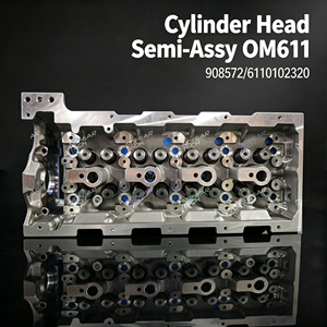 Pour Mercedes Benz Classe C E Sprinter <span class=keywords><strong>Vito</strong></span> OM611 2.2L CDI 16V 908572 6110102320 Tête de Cylindre Semi-Assemblée - Product Image 1