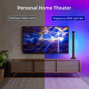 Aplicación <span class=keywords><strong>de</strong></span> control <span class=keywords><strong>de</strong></span> modos <span class=keywords><strong>de</strong></span> música Smart RGB 1 Band 1 Smart WiFi IR Dreamcolor Music LED Bar Lights Gaming Table Lamp RGB para TV - Product Image 2