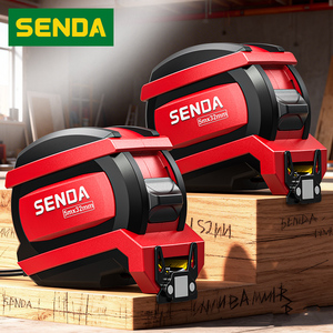 ตลับเมตร SENDA G13 5M <span class=keywords><strong>Tuff</strong></span> <span class=keywords><strong>Stuff</strong></span> ป้องกันการลื่น ทนแรงกระแทก ใบมีดเหล็กกล้าคาร์บอน ล็อคอัตโนมัติ เหมาะสำหรับของขวัญส่งเสริมการขายและของขวัญทางธุรกิจ - Product Image 1