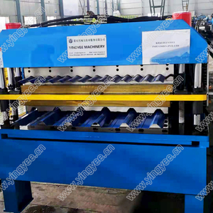 High Efficiency Full Automatic Roofing <strong>Sheet</strong> <strong>Profiles</strong> <strong>Making</strong> Equipment Double <strong>Roof</strong> <strong>Sheet</strong> <strong>Machine</strong> - Product Image 2