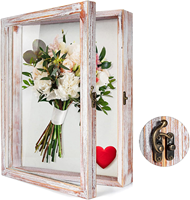 Boîte en bois personnalisée avec couvercle 9x12 et cadre en bois pour boîte à souvenirs 15x10, cadre en bois pour boîte à souvenirs 200