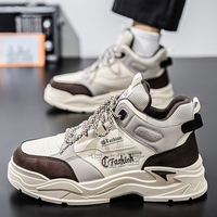 Bottes de travail montantes M1517 pour hommes – Nouvelles chaussures décontractées et tendance pour l'automne/hiver – Baskets de sport pour hommes