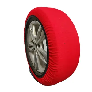 Vente en gros de chaussettes de neige universelles en cuir imperméable pour pneus de <span class=keywords><strong>voiture</strong></span> - Product Image 1