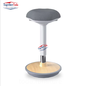Silla de Oficina y Escuela Ergonómica de Alta Gama, Ajustable en Altura, Ligera y Portátil, con Base Oscilante - Product Image 1
