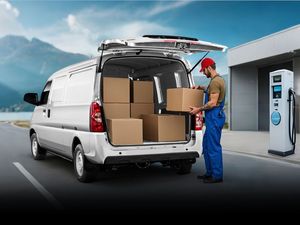 Nouveau modèle Ct-nev Linxys G100R Pure Electric Mini van Cargo Trucks New Energy Vehicles Electric Minivan en provenance de Chine - Product Image 4