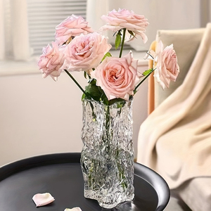 Hot Selling Fashion New Design Exquisite Plant Hydroponic <strong>Vase</strong> Desktop Flower Hotel Crystal Glass <strong>Vase</strong> - Product Image 3