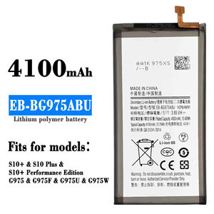 Nouvelle batterie d'origine EB-BG975ABU 4000mAh 3.85V pour Samsung GALAXY S10 + S10 Plus <span class=keywords><strong>SM</strong></span>-G9750 S10P <span class=keywords><strong>G975</strong></span> - Product Image 2