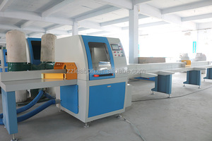 Opération facile Euro Palette Bloc Troncation Scie Automatique Palette Pieds Pier Cut Off Scie Bloc de Bois Massif Scie à Couper à Vendre - Product Image 5