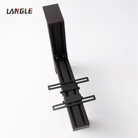 Accessoires de cockpit pour simulateur de vol d'intérieur Langle 3060 EU, support en alliage d'aluminium, joystick d'accélérateur réglable, fixation sur bureau