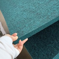 Panneaux acoustiques en feutre PET haute densité, découpe en V disponible, design moderne, absorption acoustique pour la maison et le bureau, panneaux acoustiques en PET