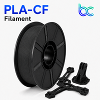 Filament PLA-CF en fibre de carbone 1,75 mm 1 kg pour cadre de drone, support de caméra, haute rigidité, impression 3D, finition mate, léger