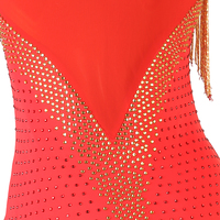 Prêt à Expédier Robe de Danse Moderne de Salle de Bal Personnalisée de Qualité Supérieure pour Scène de Spectacle