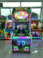 Machine de jeu vidéo à eau glacée à jetons pour enfants Arcade Interactive Iceman Crazy Water pour centre de jeux intérieur