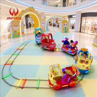 Manège électrique pour enfants en intérieur avec éclairage LED lumineux - Idéal pour les centres commerciaux et les centres de divertissement familial