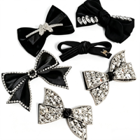 Boucles de chaussures en strass de haute qualité en gros, décorations en alliage métallique, accessoires de garniture pour chaussures DIY, OEM
