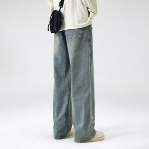 Pantaloni da <span class=keywords><strong>uomo</strong></span> a <span class=keywords><strong>vita</strong></span> elastica con Tie-Dye a <span class=keywords><strong>vita</strong></span> elastica pantaloni a gamba larga da <span class=keywords><strong>uomo</strong></span> - Product Image 3