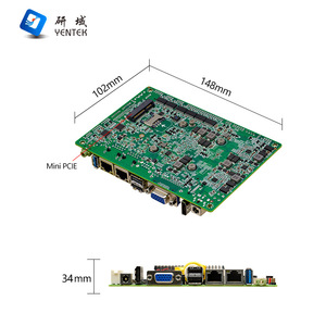 ยานยู N31 เมนบอร์ดอุตสาหกรรมมินิ-ITX เพนเทียม J3710 ดูอัลเน็ตเวิร์ก 6-SATA DDR3 ช่องเดียว - Product Image 3