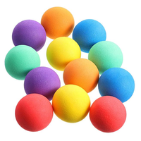 Jouets moelleux de 6 cm et 6,3 cm, jouets réalistes et mignons, jouet popper, canon à balles, balles de combat, balles en mousse pour terrain de jeu