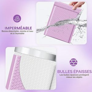 Sobres de Burbuja con Logotipo Personalizado Impreso, Autoadhesivos, Serigrafiados/Impresos con Técnica de Pad, Marca VANTUR, para Uso Cosmético, Gran Venta - Product Image 3