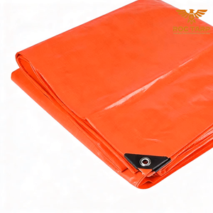 <span class=keywords><strong>Bâche</strong></span> en polyéthylène 20 x 20, résistante aux UV, imperméable, pour extérieur, usage intensif - Product Image 1