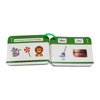 Impresión de Tarjetas Educativas de Aprendizaje de Palabras en Inglés de Alta Frecuencia para el Aprendizaje Temprano de Lectura