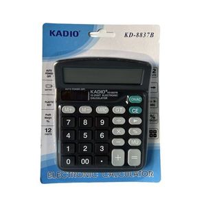 เครื่องคิดเลขอิเล็กทรอนิกส์ KADIO KD-8837B 12 หลัก พร้อมระบบปิดอัตโนมัติและปุ่มพลาสติก สำหรับใช้ในสำนักงาน - Product Image 2