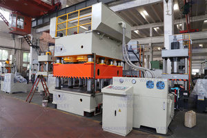 Stainless Steel Single Column Hydraulic Press Machine with Pump for Steel Wood Anti-theft Door Embossing 1600kN Pressure - Product Image 5