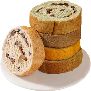 wholesale snack bread meal replacement nut wheel whole wheat without sucrose bread nut bread