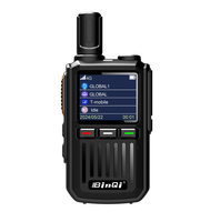 BQ-U6-8 4G POC Walkie Talkie con Tarjeta SIM, Radio Móvil Bidireccional, Intercomunicador Inalámbrico Portátil Global PTT, Resistente al Agua