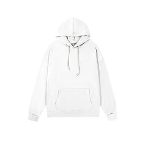 เสื้อฮู้ดสวมหัวแบบไม่มีเชือกรูดสำหรับผู้<span class=keywords><strong>ชาย</strong></span>ผ้าฝ้ายเทอร์รี่มีฮู้ดโอเวอร์ไซส์พิมพ์โลโก้ได้ตามต้องการ - Product Image 3