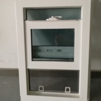 Grille de fenêtre moderne, matériel pour fenêtre en PVC, épaisseur du cadre de fenêtre en PVC