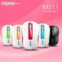 Souris sans fil Rapoo M218 2.4G 1000DPI optique USB Plug and Play pour ordinateur portable et ordinateur de bureau