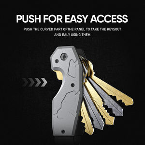 من المصنع مباشرة ثلاثة في واحد فاتح زجاجات من الألومنيوم قفل مشبك سكين متعدد الوظائف تكتيكي مقاوم للماء خفيف الوزن - Product Image 2