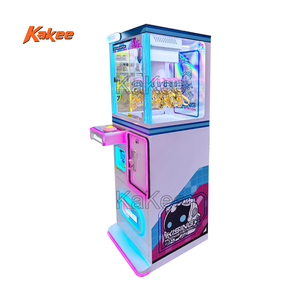 آلة مسك مشبك عمودي KaKee مع أضواء ليد لقطة آلة لعبة المعبئ MAquina expeddora Arcade Lucky Clip - Product Image 1