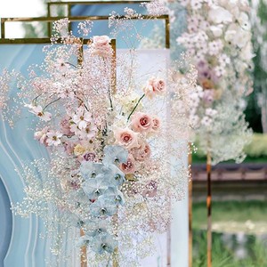 Arco de Metal Dorado para Decoración de Eventos, Soporte de Flores de Acero Inoxidable para Fondo de Boda - Product Image 6